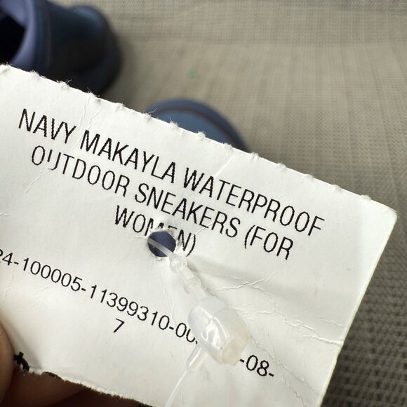 Dansko Womens Size 6 eu 36 Makayla Navy Waterproof Outdoor Sneakers - Picture 5 of 7